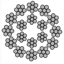 >Corda de arame -18X7 Sem rotação