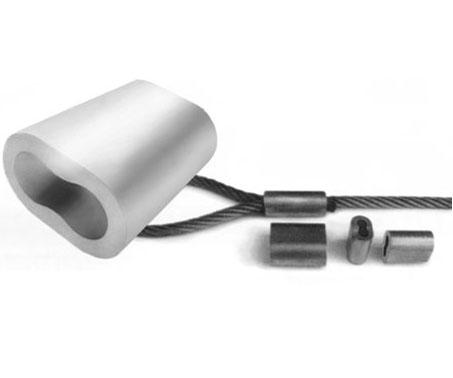 JIS Aluminum Wire Rope Ferrules